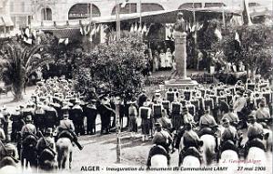 ALGER - INAUGURATION MONUMENT CT LAMY